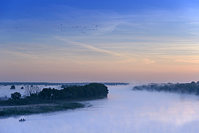 туманное утро | Фотограф Николай Никитин | foto.by фото.бай