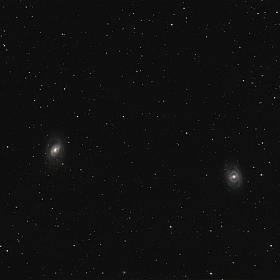 фотограф Andrew Shokhan. Фотография "Галактики М95, М96 крупным планом"