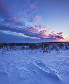 Сиреневый закат | Фотограф Виталий Шаливский | foto.by фото.бай