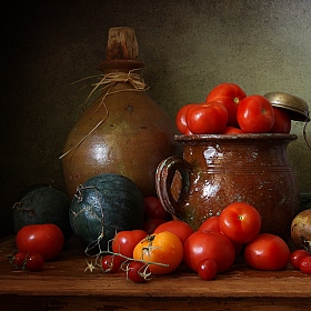 фотограф Татьяна Карачкова. Фотография "Спелые помидоры"
