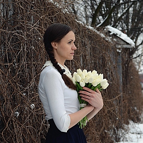 Зимние тюльпаны | Фотограф Екатерина Крамер | foto.by фото.бай