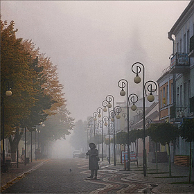 Город в тумане | Фотограф Александр Шатохин | foto.by фото.бай