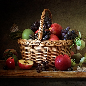 фотограф Татьяна Карачкова. Фотография "Корзинка с фруктами"