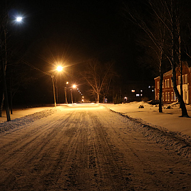 фотограф  . Фотография "Зимняя ночь"