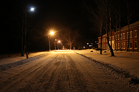 Зимняя ночь | Фотограф ivanvet | foto.by фото.бай