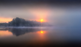 Про два солнца и туман | Фотограф Сергей Шабуневич | foto.by фото.бай