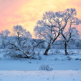 Зимняя река | Фотограф Сергей Шабуневич | foto.by фото.бай