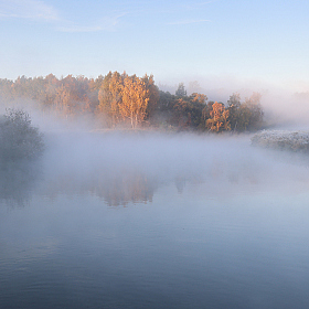 река и туман | Фотограф Владимир Науменко | foto.by фото.бай