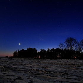 Зимний закат Венеры | Фотограф Харланов Никита | foto.by фото.бай