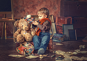 Маленький художник | Фотограф Екатерина Захаркова | foto.by фото.бай