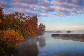 Осень встречает рассвет | Фотограф Сергей Шабуневич | foto.by фото.бай