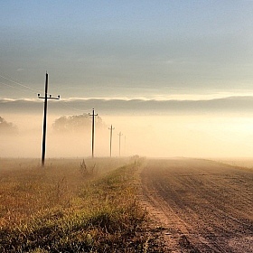 фотограф Olga Kuznetsova. Фотография "Утро.Туман.Рассвет"