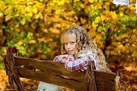Осень и Анюта | Фотограф Янина Гришкова | foto.by фото.бай
