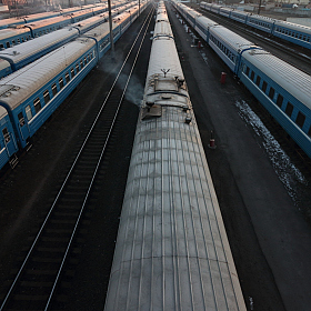 фотограф Сергей Забатурин. Фотография "Поезда"